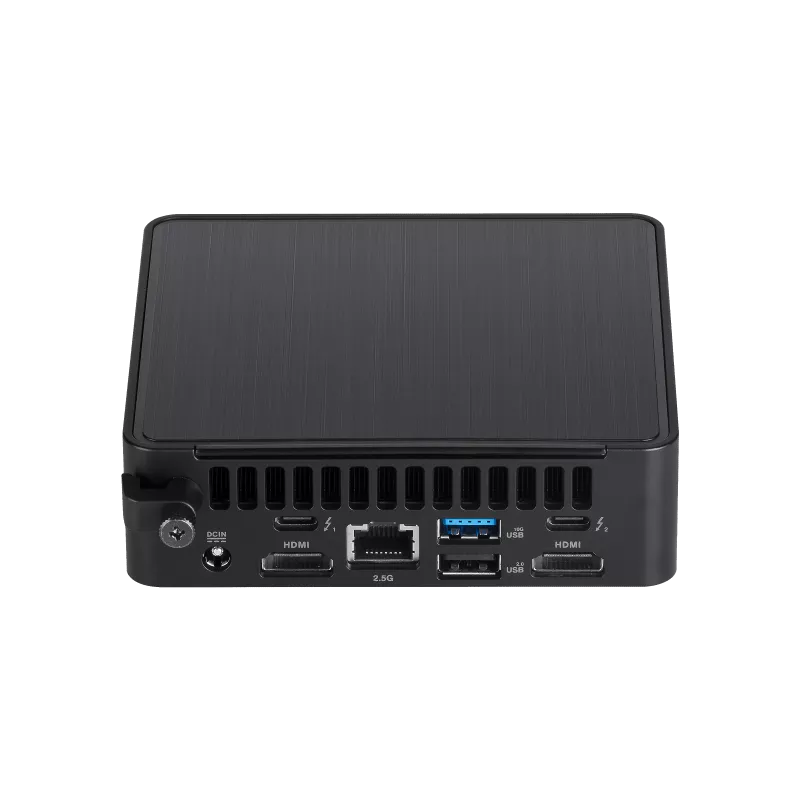 ASUS NUC 14 Pro Barebone Mini PC (RNUC14RVHI300000I) — Intel Core 3 100U | 2C/4T | 4.7GHz | Intel Graphics | DDR5-5600 | Thunderbolt 4 | Wi-Fi 6E | 2.5G LAN | No RAM / No SSD / No OS | 3-Year Warranty