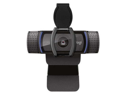Logitech C920e Business Webcam — Full HD 1080p | 78° FOV | Autofocus | Dual Mics | USB-A | Privacy Shutter