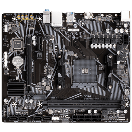 Gigabyte A520M K Motherboard - Image 6