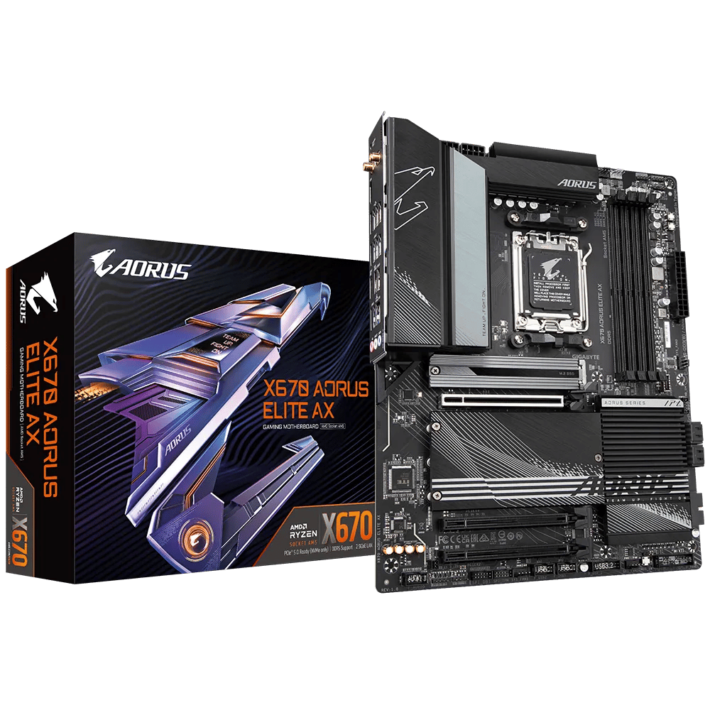 Gigabyte X670 Aorus Elite AX Motherboard - Image 2