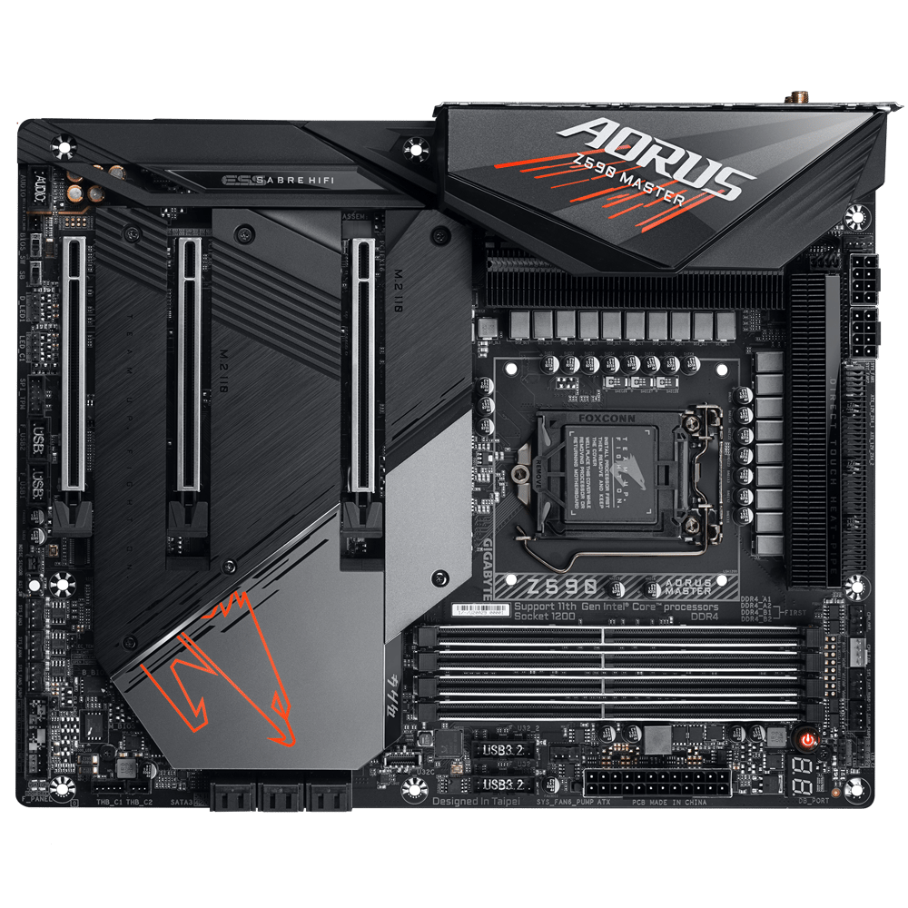 Gigabyte Z590 Aorus Master Motherboard - Image 4