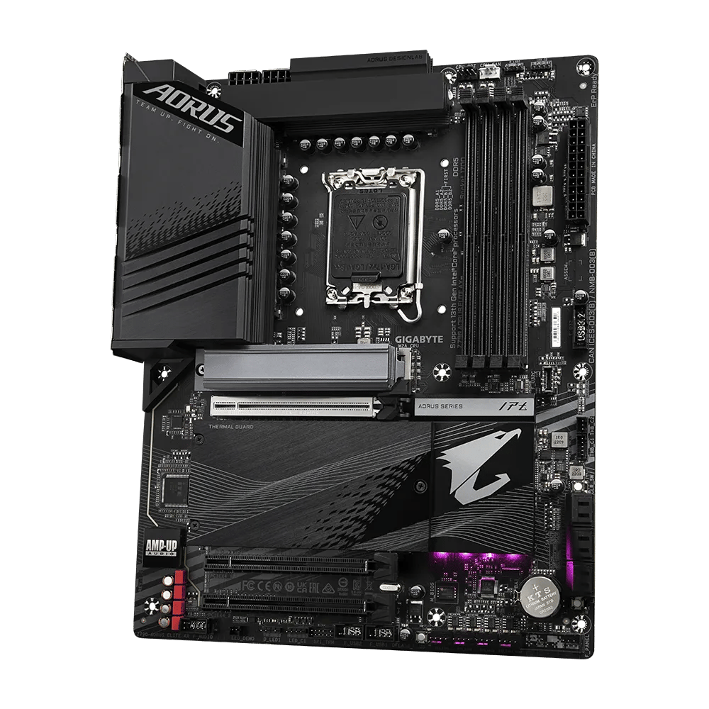 Gigabyte Z790 M Aorus Elite AX DDR5 Motherboard - Image 2