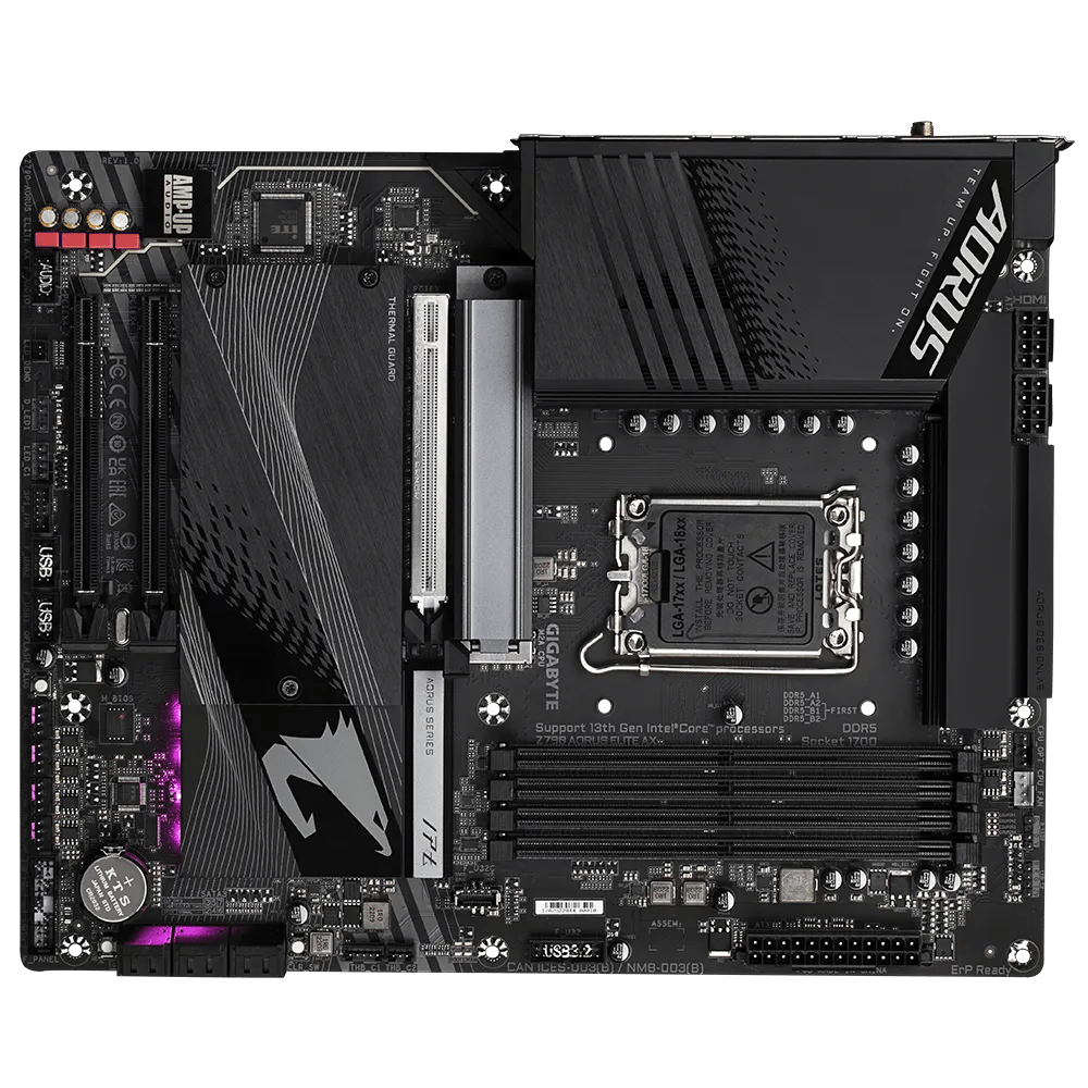 Gigabyte Z790 M Aorus Elite AX DDR5 Motherboard - Image 5