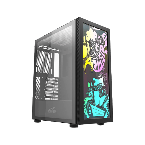 Ant Esports Graffiti Mid Tower Cabinet - Image 4