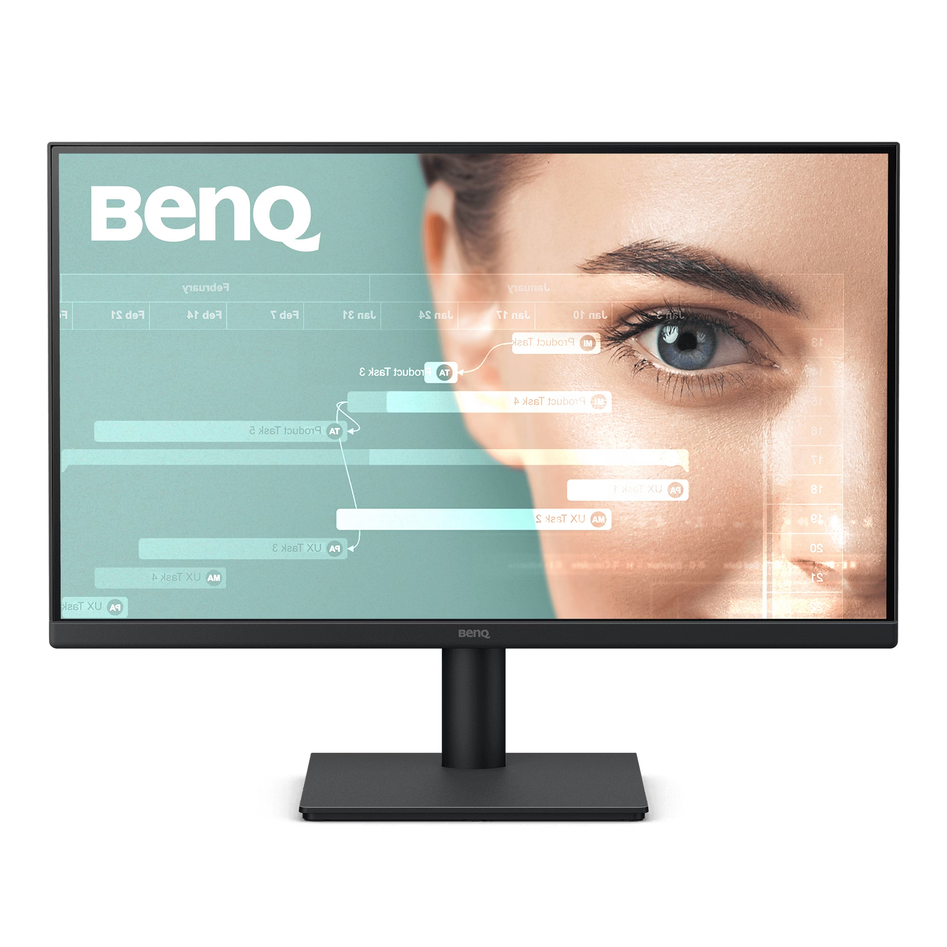 BenQ GW2291 21.5" FHD IPS 100Hz Eye-Care Home Office Monitor — TÜV Eye Comfort 2.0 | EyeSafe 2.0 | Built-in Speakers | HDMI + VGA