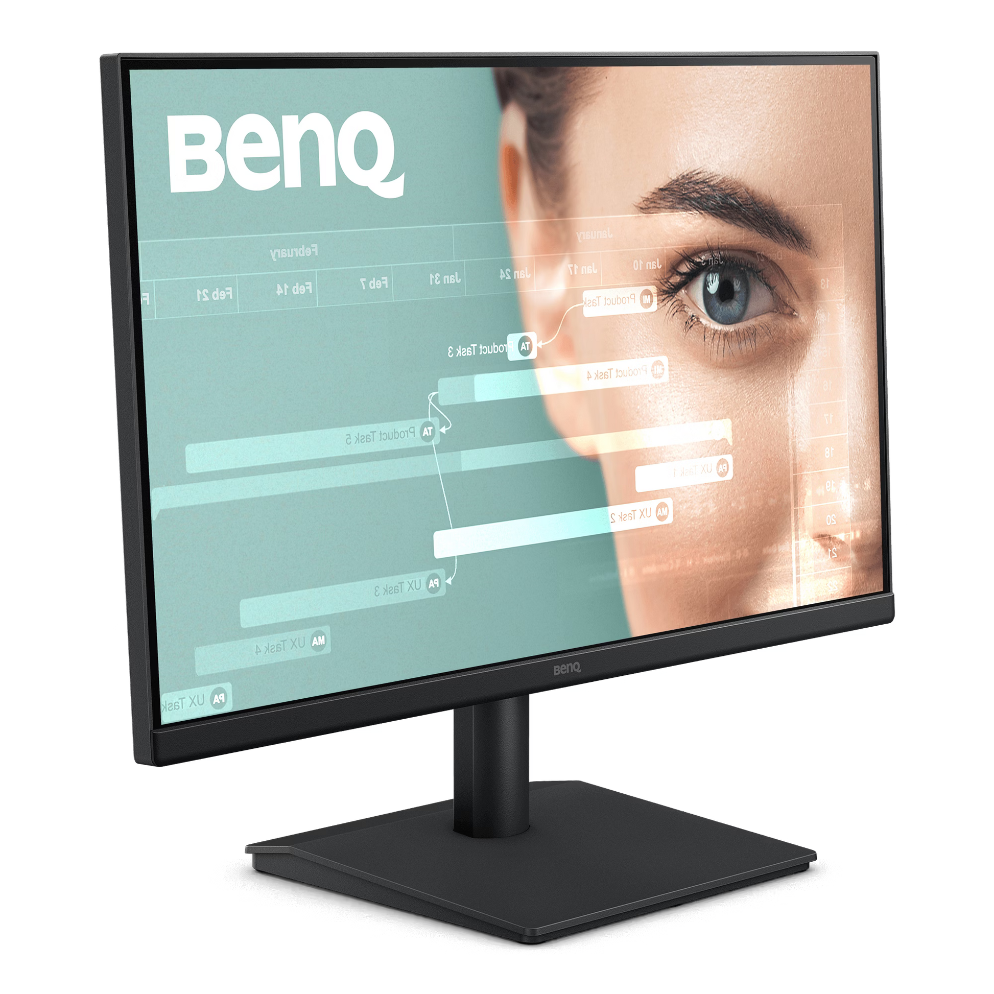 BenQ GW2291 21.5" FHD IPS 100Hz Eye-Care Home Office Monitor — TÜV Eye Comfort 2.0 | EyeSafe 2.0 | Built-in Speakers | HDMI + VGA