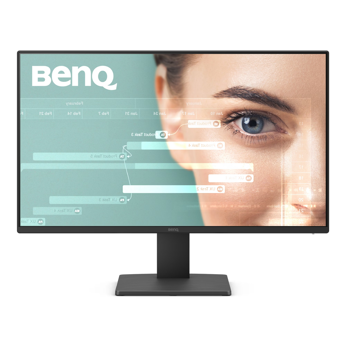 BenQ GW2491 I 23.8" FHD 100Hz Eye Care Monitor with 99% sRGB Color Excellence