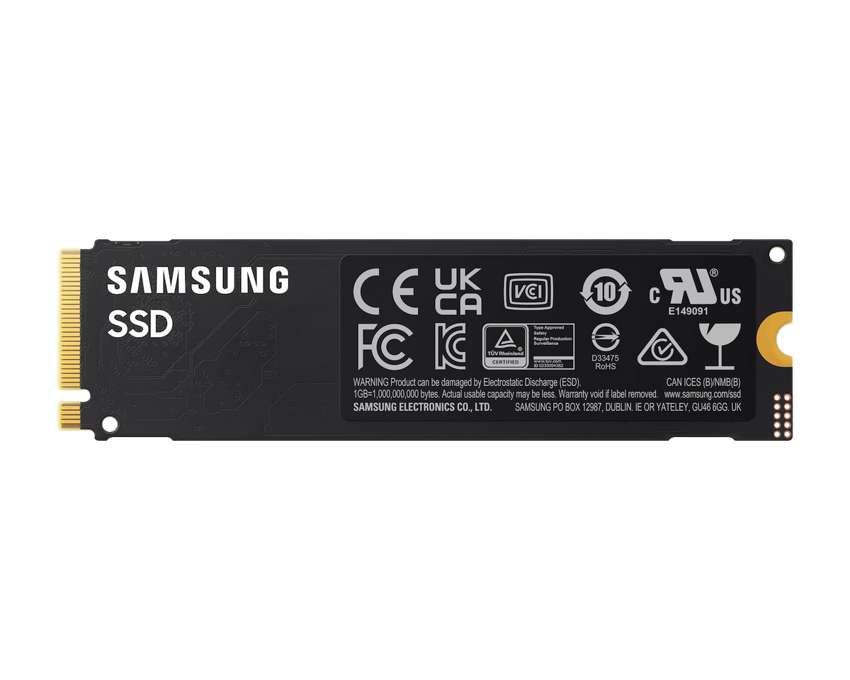 Samsung 990 PCIe 4.0 NVMe M.2 SSD 1TB — MZ-V9V1T0BW | Up to 7,150 MB/s Read