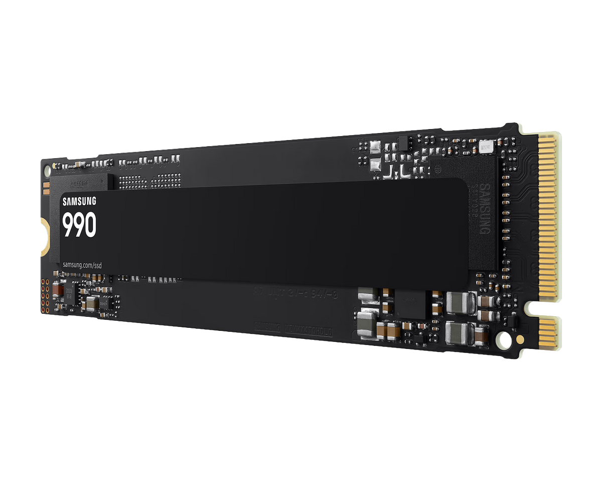 Samsung 990 PCIe 4.0 NVMe M.2 SSD 1TB — MZ-V9V1T0BW | Up to 7,150 MB/s Read
