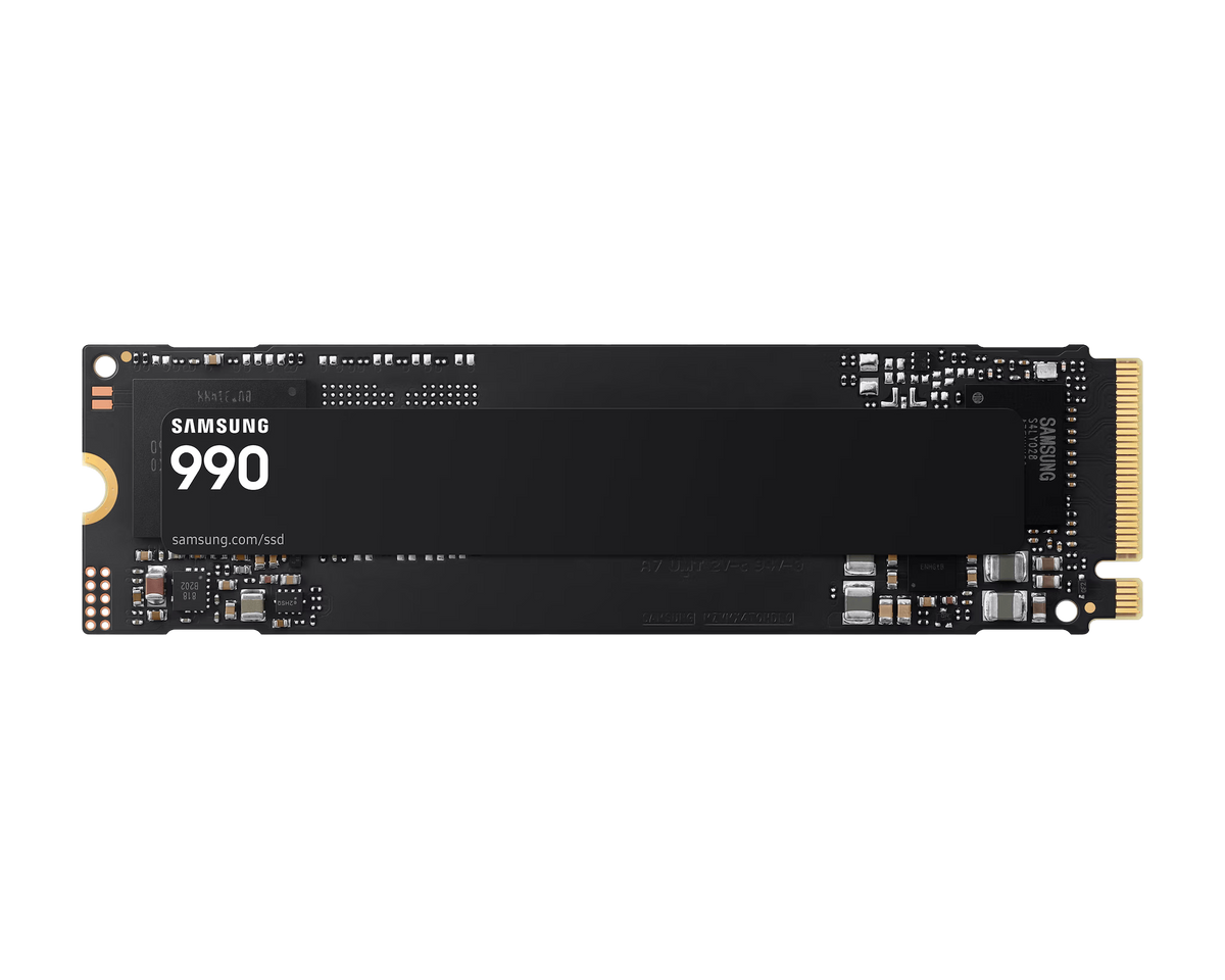 Samsung 990 PCIe 4.0 NVMe M.2 SSD 1TB — MZ-V9V1T0BW | Up to 7,150 MB/s Read