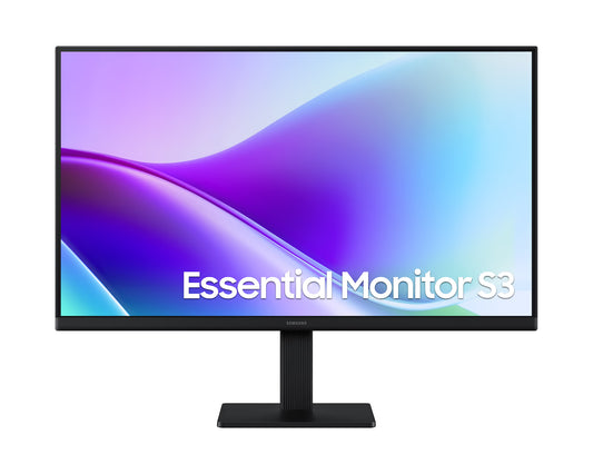Samsung Essential Monitor S3 S32GF 24" FHD IPS 120Hz Monitor — Black (LS24F320GAWXXL)