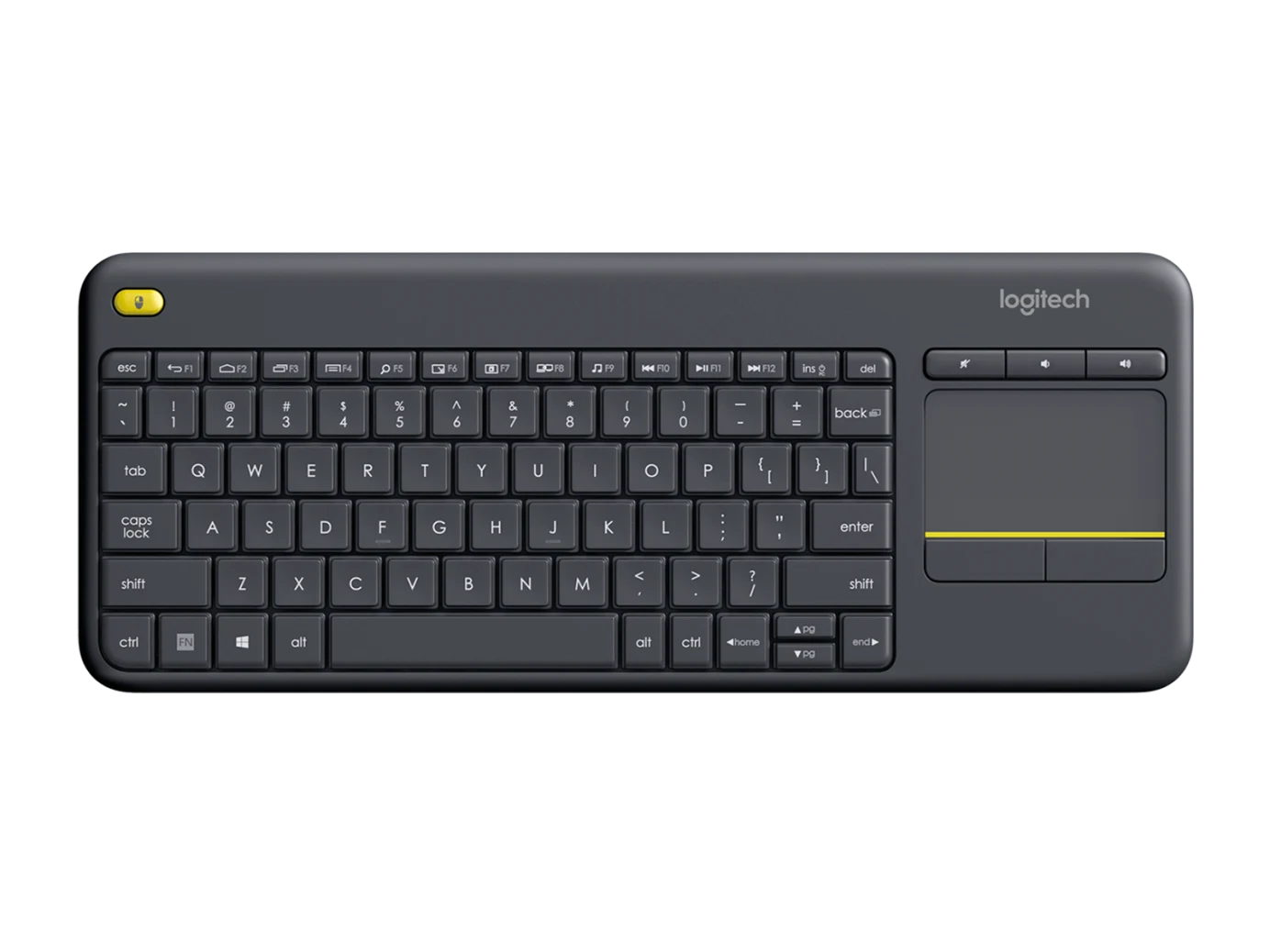 Logitech K400 Plus Wireless Touch Keyboard