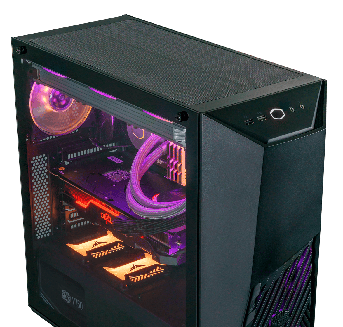 Cooler Master Masterbox K501L RGB Mid Tower Case - Image 7
