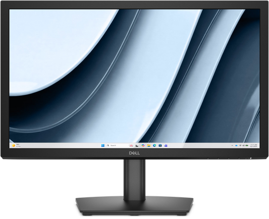 Dell 20 Monitor SE2026H — 19.5" HD+ TN 100Hz | Low Blue Light | HDMI + DisplayPort + VGA | Black