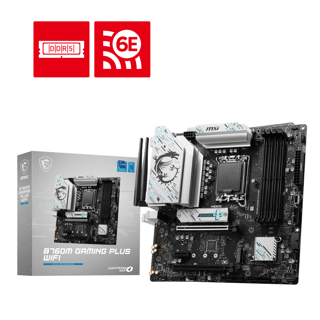 Msi B760M Gaming Plus (Wi-fi) - Image 4