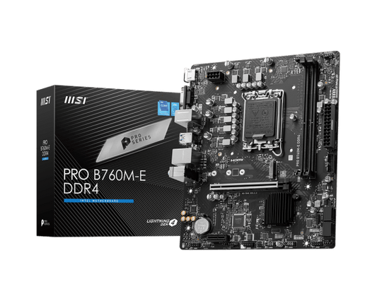 Msi Pro B760M-E DDR4 Motherboard - Image 5