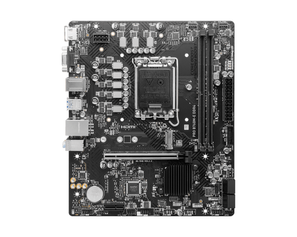 Msi Pro B760M-E DDR4 Motherboard - Image 4