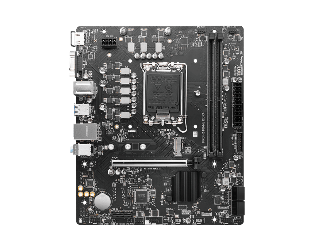 Msi Pro H610M-E DDR4 Motherboard - Image 4