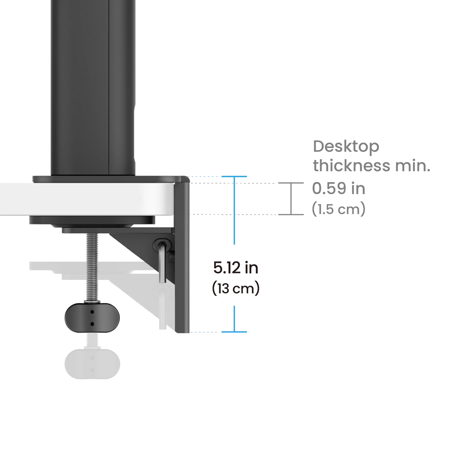 BenQ PD3205UA (32-inch Ergo Arm 4K UHD sRGB HDR10 USB-C Designer Monitor) - Image 4