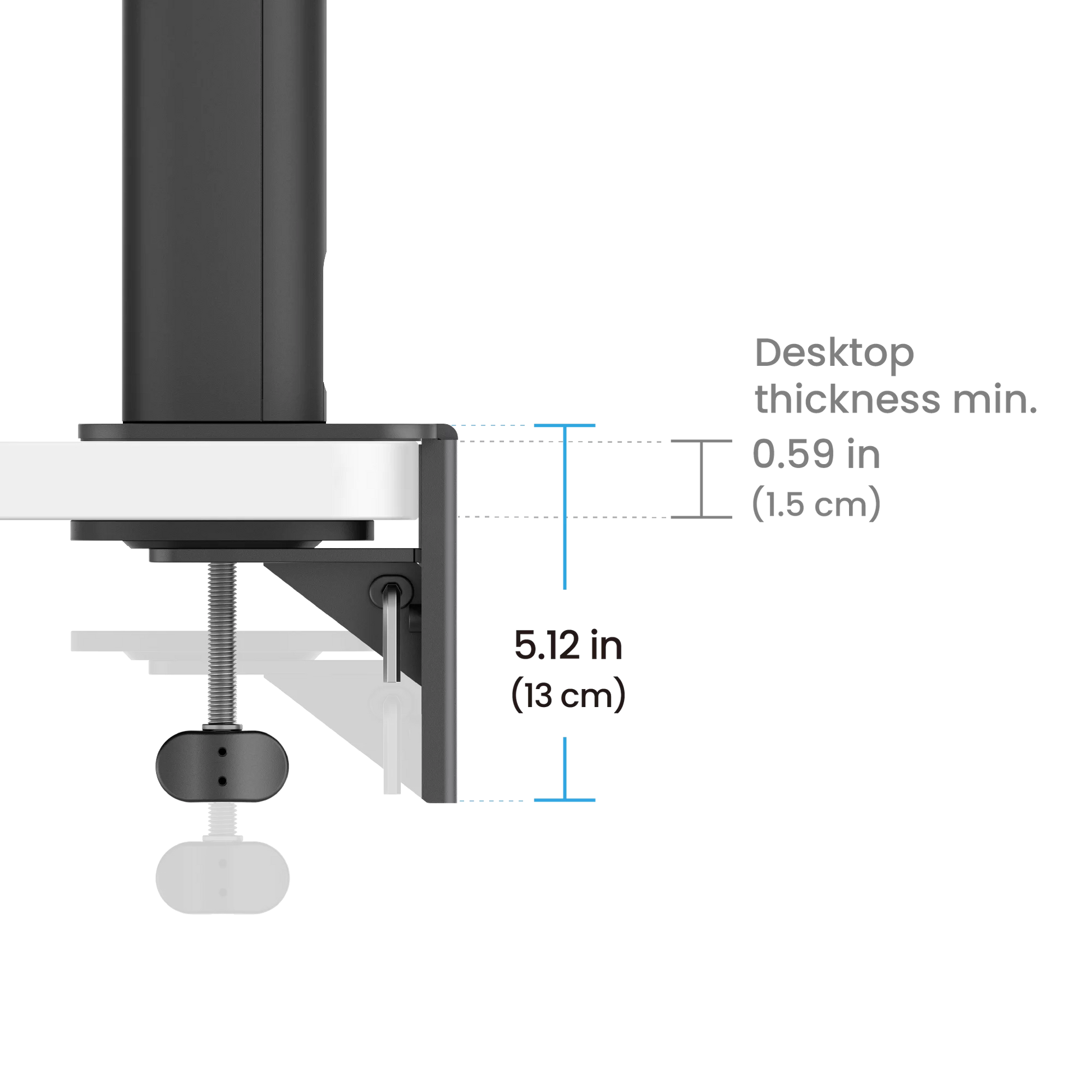 BenQ PD3205UA (32-inch Ergo Arm 4K UHD sRGB HDR10 USB-C Designer Monitor) - Image 4
