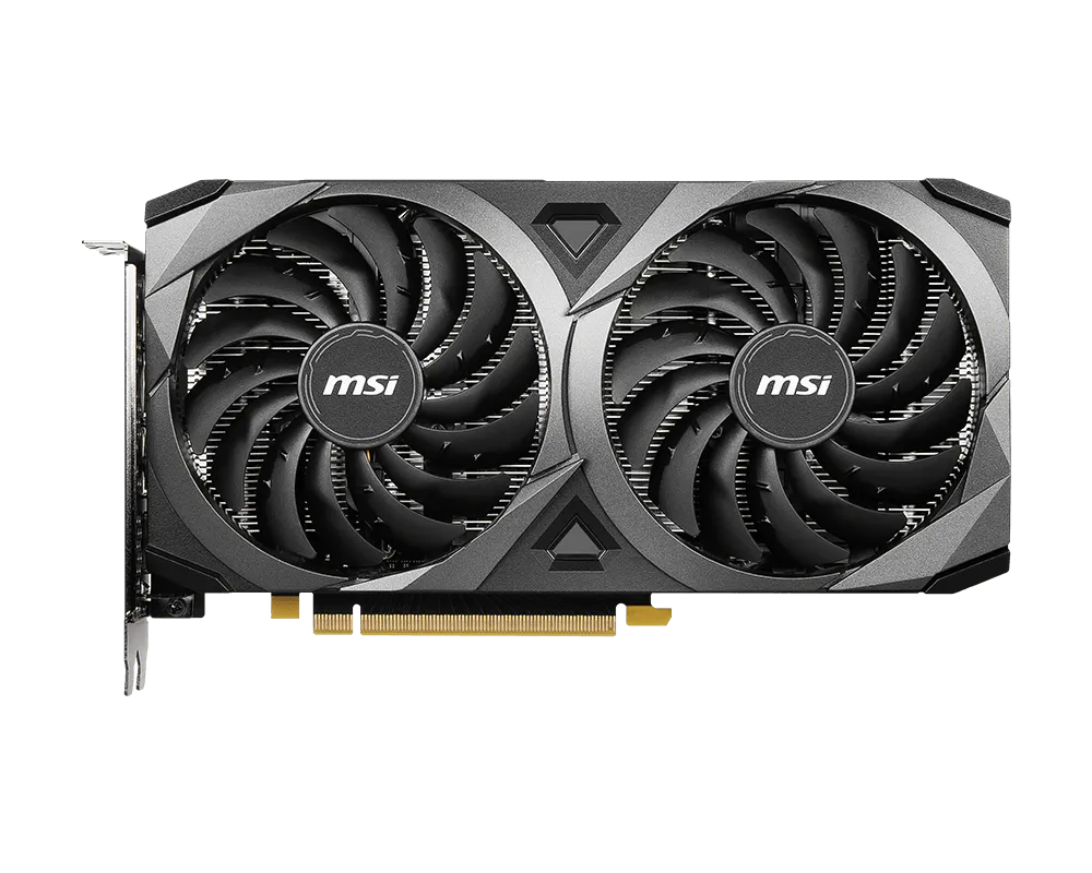 MSI GeForce RTX 3060 VENTUS 2X 12G OC Graphics Card — NVIDIA Ampere | 12GB GDDR6 | PCIe 4.0 | 1807 MHz Boost