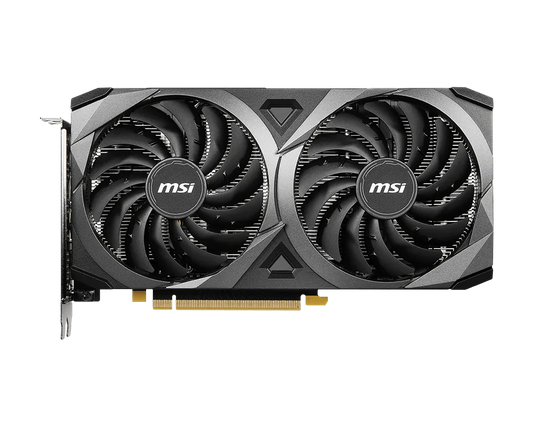 MSI GeForce RTX 3060 VENTUS 2X 12G OC Graphics Card — NVIDIA Ampere | 12GB GDDR6 | PCIe 4.0 | 1807 MHz Boost