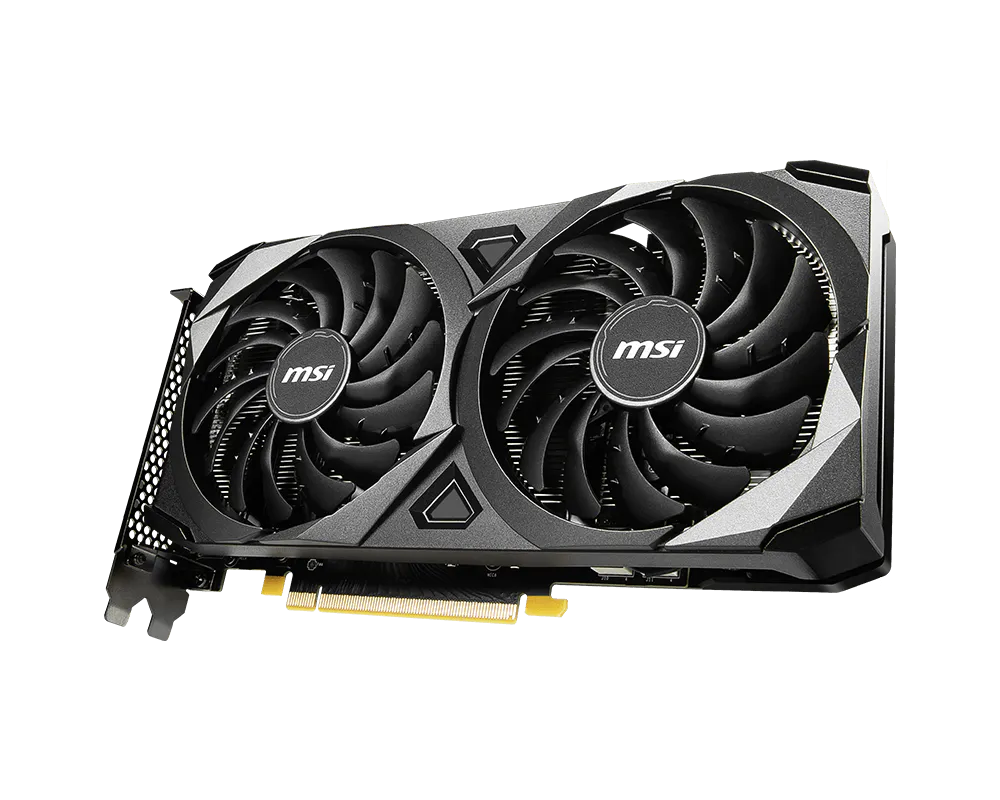 MSI GeForce RTX 3060 VENTUS 2X 12G OC Graphics Card — NVIDIA Ampere | 12GB GDDR6 | PCIe 4.0 | 1807 MHz Boost