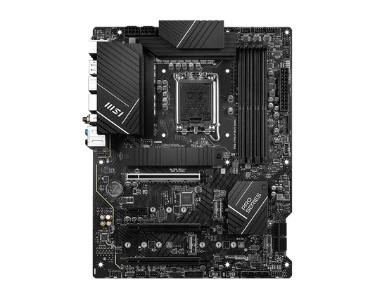 MSI PRO Z790-P WIFI DDR4 Intel Z790 ATX Motherboard — LGA1700 | DDR4 | PCIe 5.0 | Wi-Fi 6E | Intel 2.5GbE | USB 20Gbps | Business PRO Series