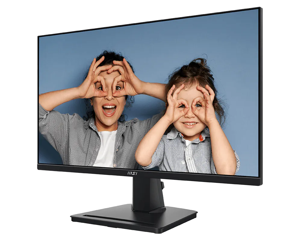 MSI PRO MP251 24.5" FHD IPS 100Hz Business Monitor — EyesErgo | TÜV Anti-Flicker | Built-in Speakers | HDMI + VGA | Adaptive Sync