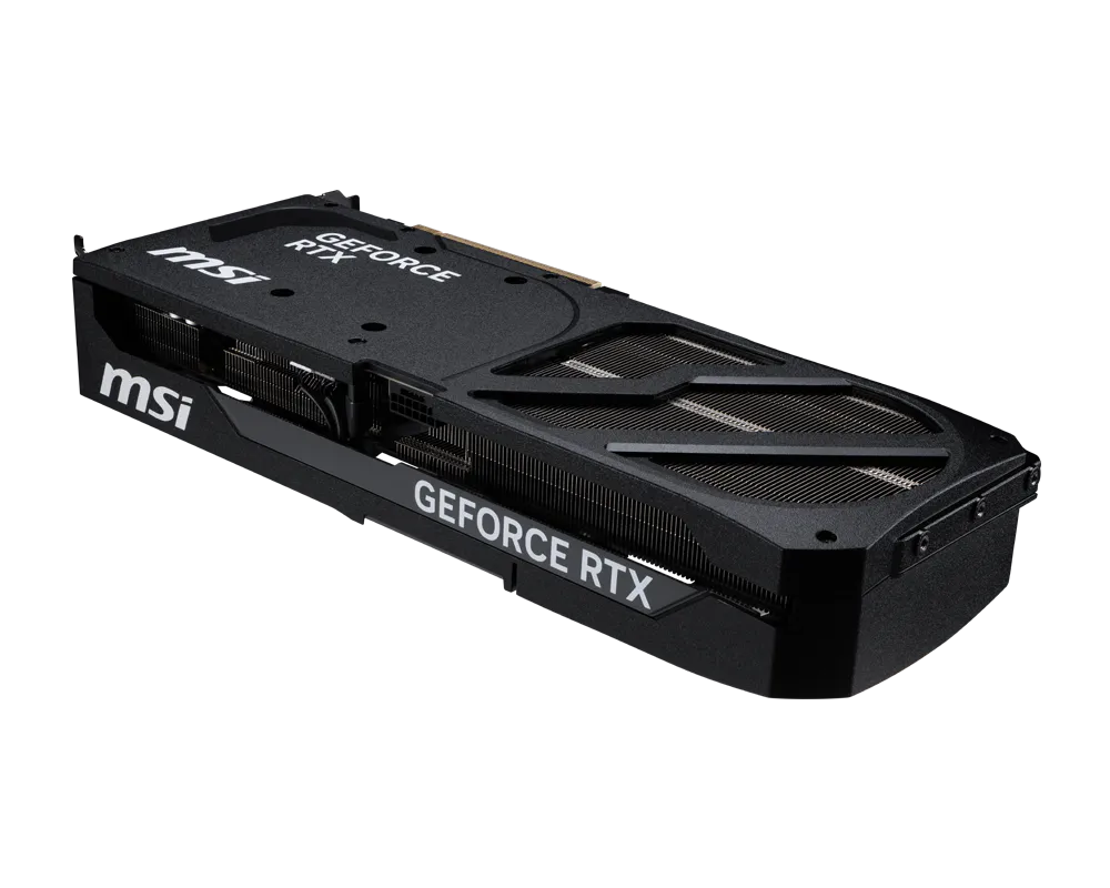 MSI GeForce RTX 5080 16G SHADOW 3X OC Graphics Card — NVIDIA Blackwell | 16GB GDDR7 | PCIe 5.0 | SFF-Ready | 2655 MHz