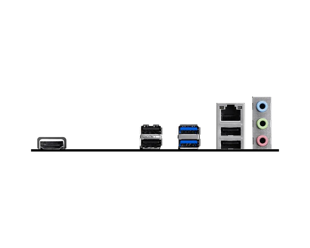 MSI PRO H610M-S Intel H610 Micro-ATX Motherboard — LGA1700 | DDR5 | PCIe 4.0 | COM Port | Compact 200mm | Business PRO Series