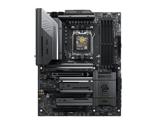 MSI MAG X870E TOMAHAWK MAX WIFI AMD X870E ATX Motherboard — AM5 | DDR5 | PCIe 5.0 | Wi-Fi 7 | 5G LAN | USB 40Gbps | AI PC Ready