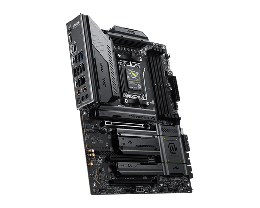 MSI MAG X870E TOMAHAWK MAX WIFI AMD X870E ATX Motherboard — AM5 | DDR5 | PCIe 5.0 | Wi-Fi 7 | 5G LAN | USB 40Gbps | AI PC Ready