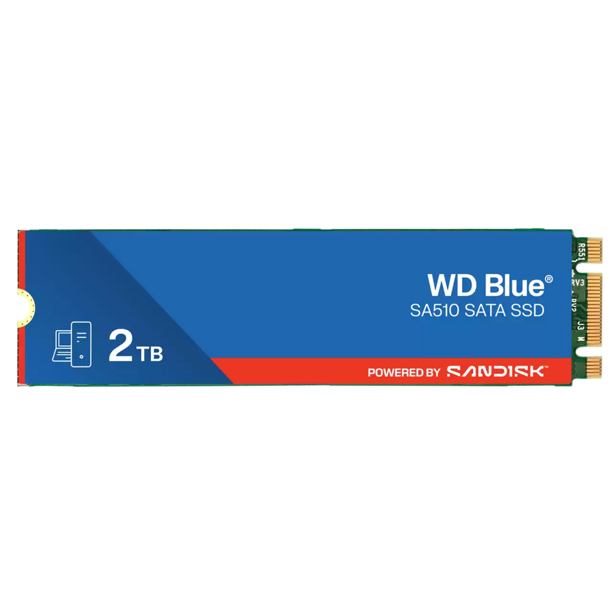 WD Blue SA510 SATA M.2 2280 SSD (250GB–2TB)