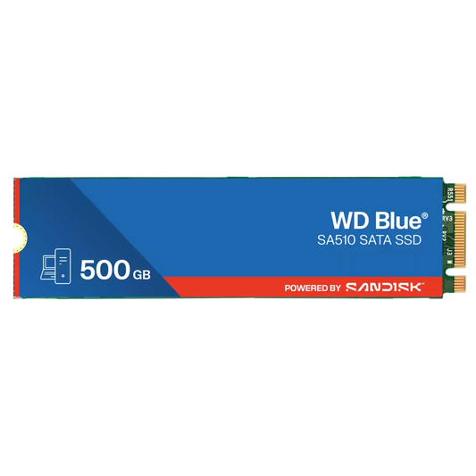 WD Blue SA510 SATA M.2 2280 SSD (250GB–2TB)