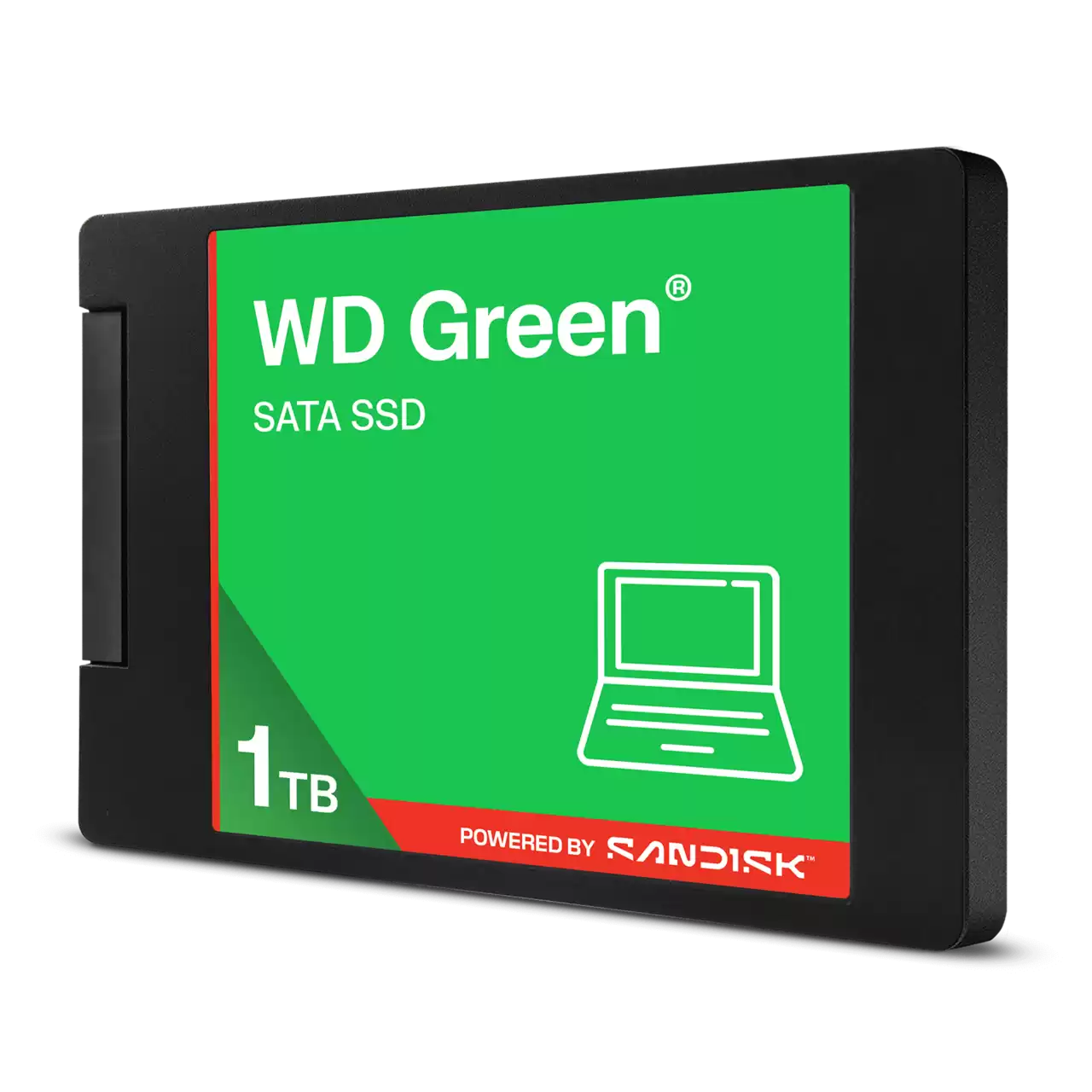 WD Green SATA SSD 2.5"/7mm cased (250Gb/500Gb/1Tb/2Tb)