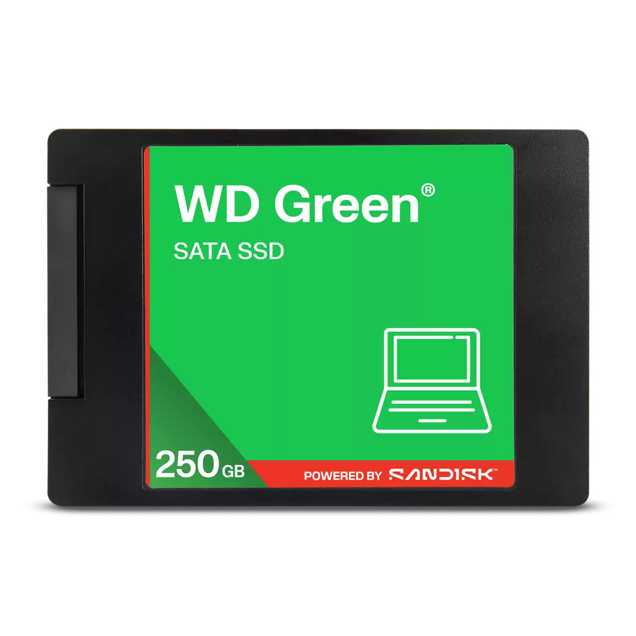 WD Green SATA SSD 2.5"/7mm cased (250Gb/500Gb/1Tb/2Tb)