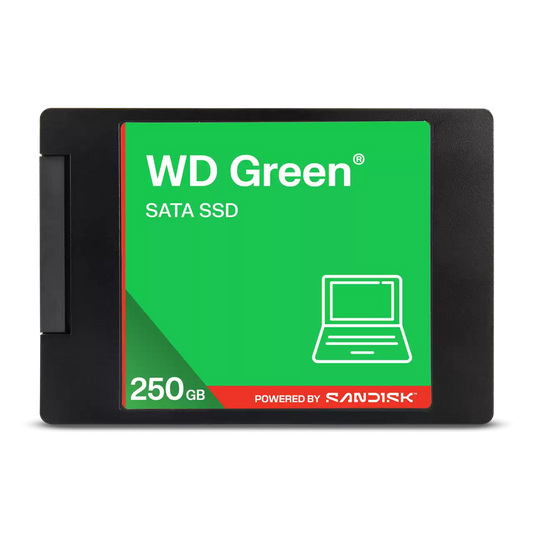 WD Green SATA SSD 2.5"/7mm cased (250Gb/500Gb/1Tb/2Tb)