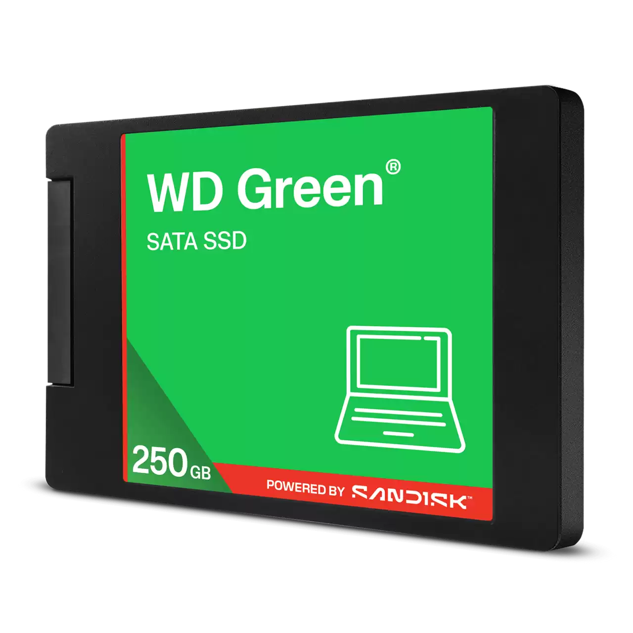 WD Green SATA SSD 2.5"/7mm cased (250Gb/500Gb/1Tb/2Tb)