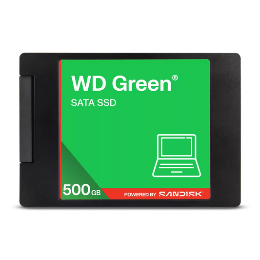 WD Green SATA SSD 2.5"/7mm cased (250Gb/500Gb/1Tb/2Tb)