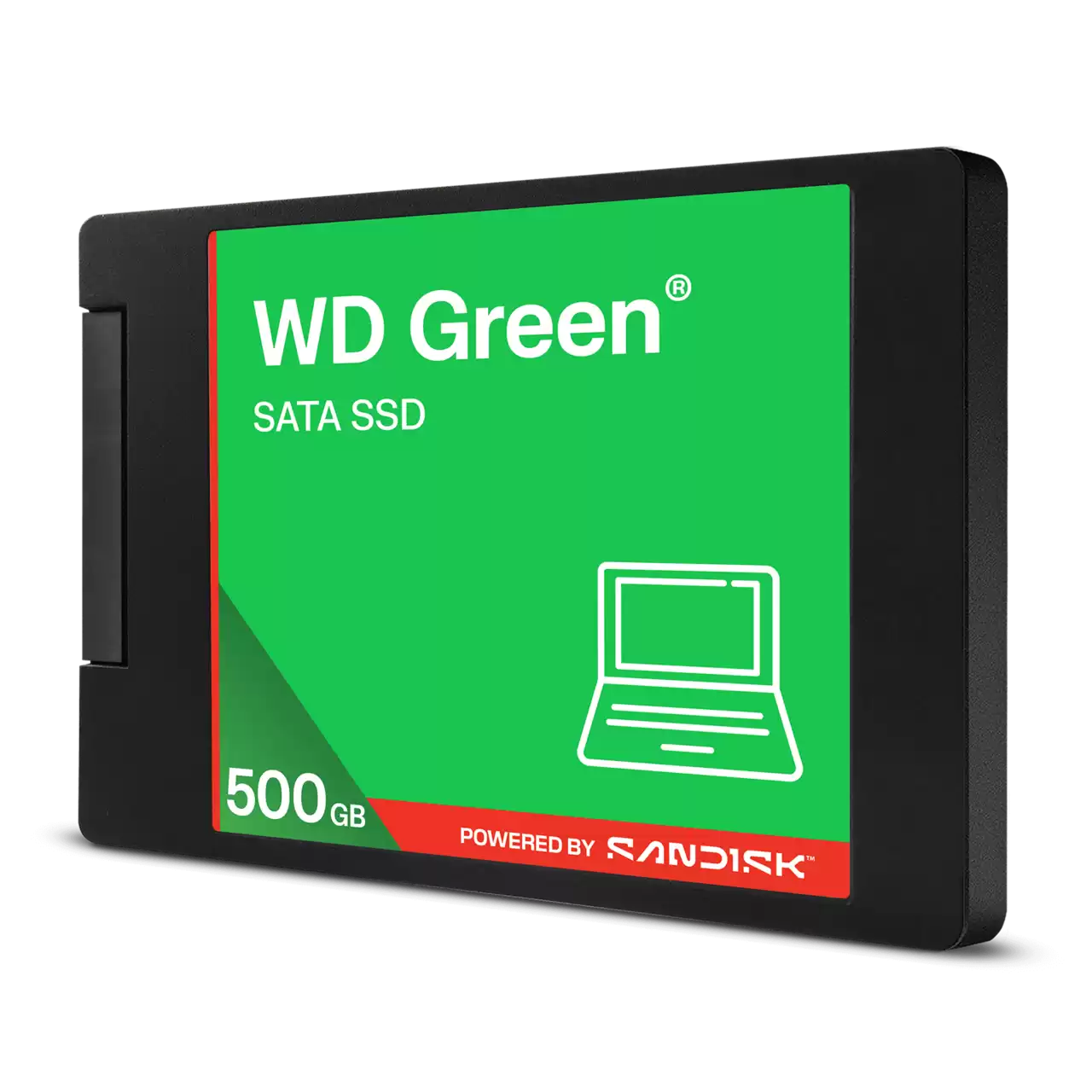 WD Green SATA SSD 2.5"/7mm cased (250Gb/500Gb/1Tb/2Tb)