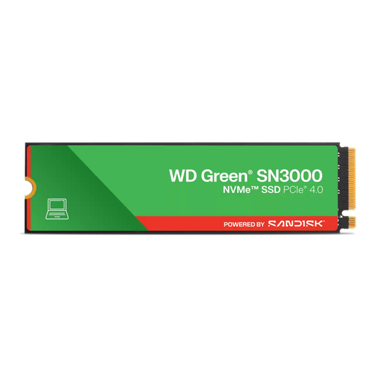 WD Green SN3000 NVMe SSD (500GB/1TB/2TB)